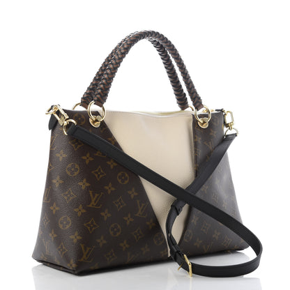 Louis Vuitton Monogram Braided V Tote MM Creme 4 of 9