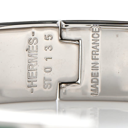 Hermes Enamel Narrow Clic Clac H Bracelet PM Vert Bengale 4 of 6