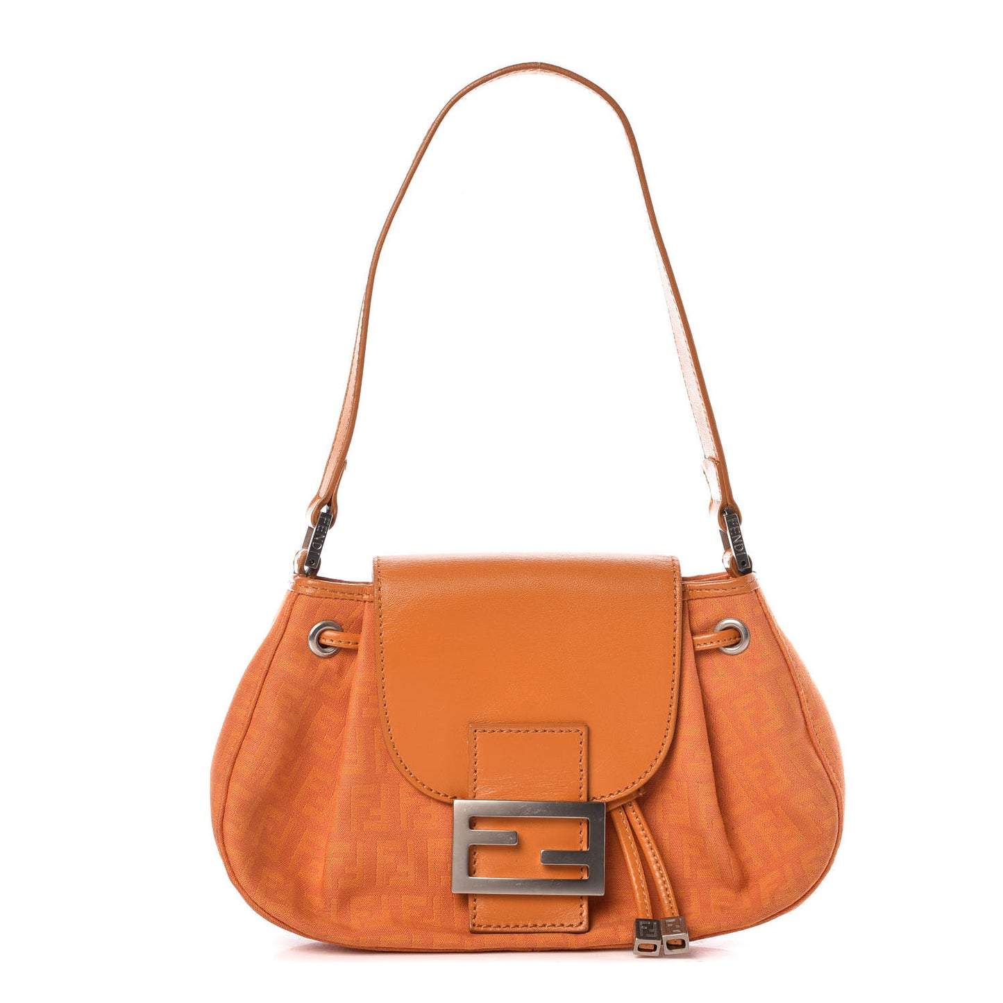 Zucchino Cuoio Shoulder Bag Mandarino