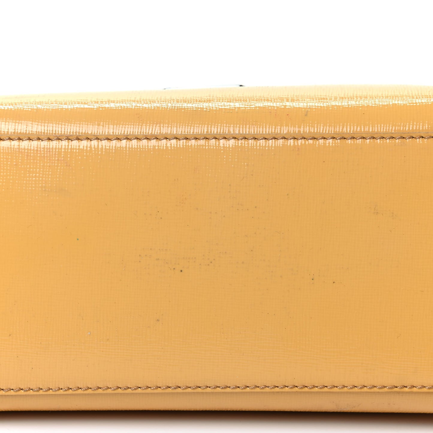 Vitello Vernice Camoscio Petite 2Jours Tote Alchemy Yellow