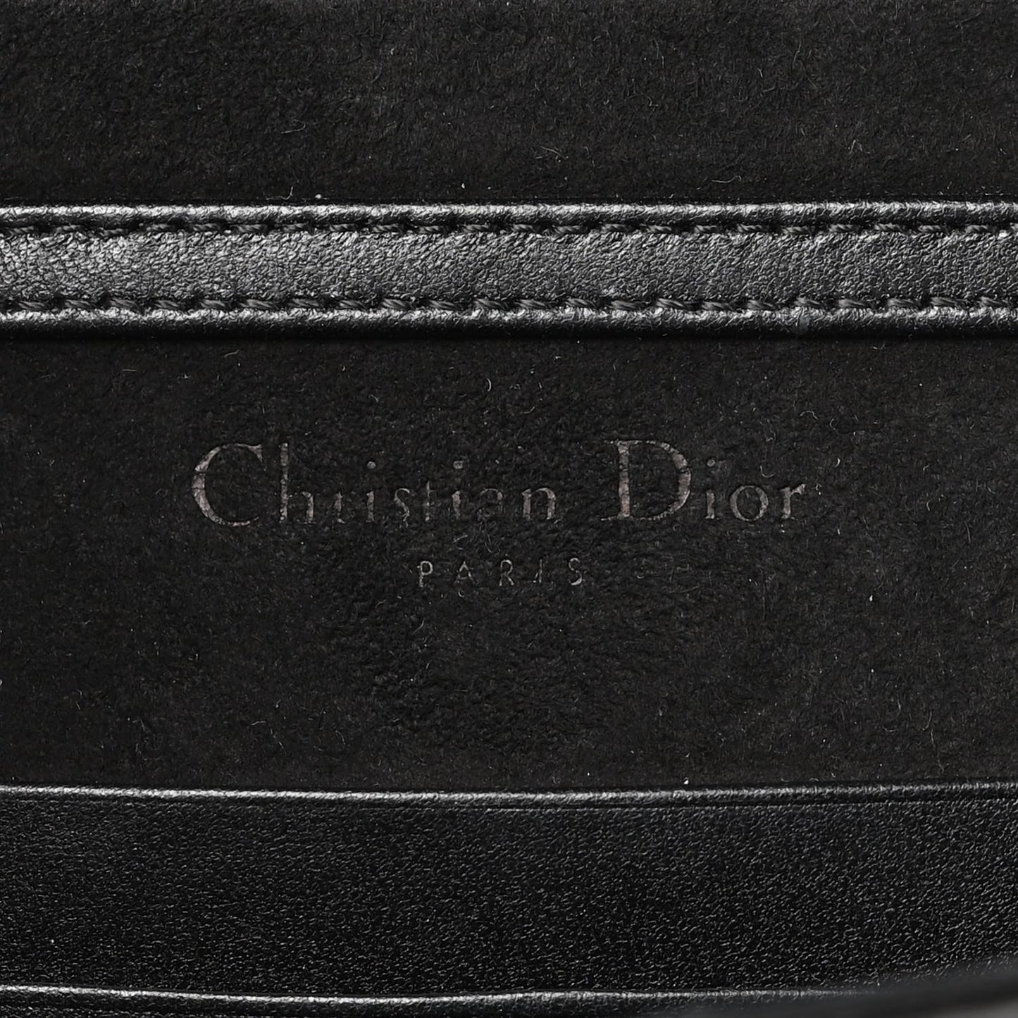 Patent Studded Diorama Flap Bag Black