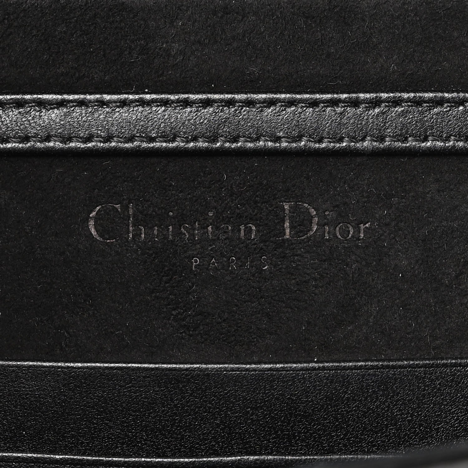Christian Dior Patent Studded Diorama Flap Bag Black 6 of 8