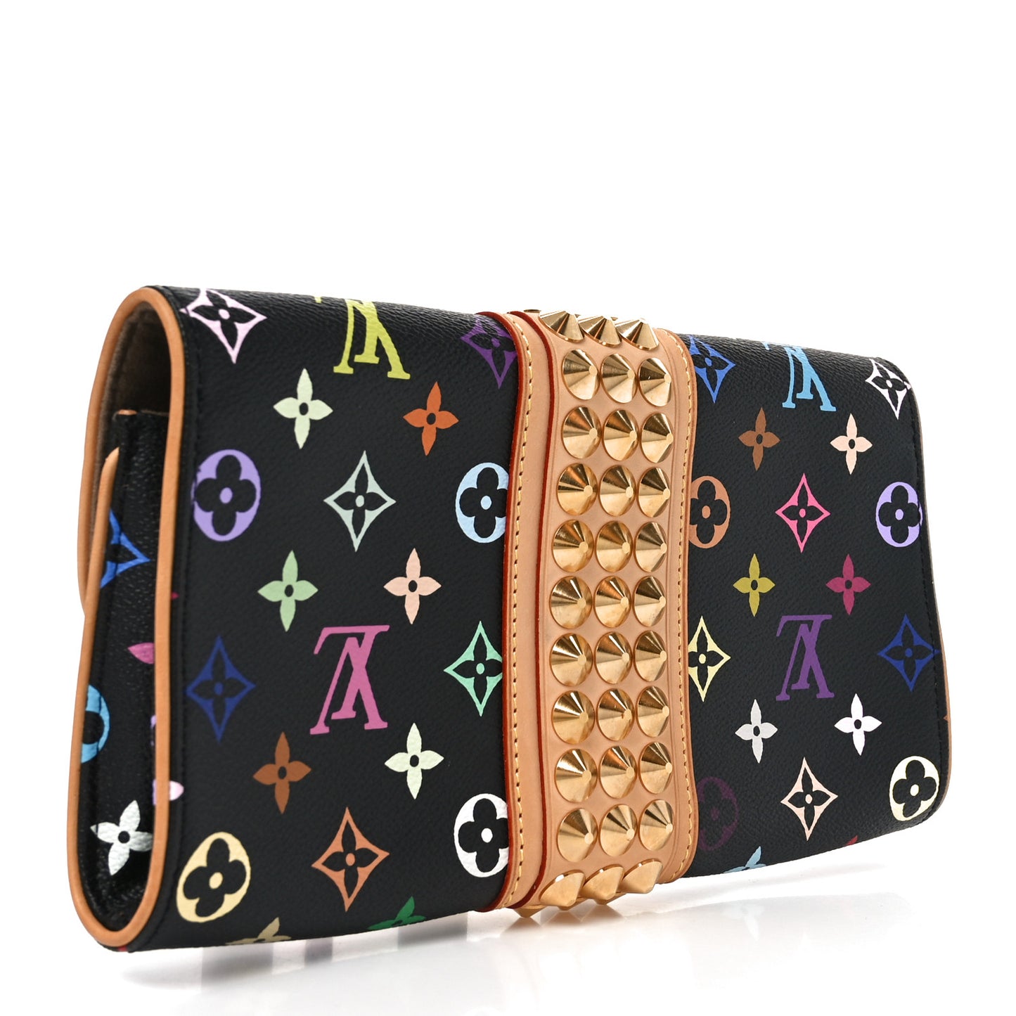 Monogram Multicolor Courtney Clutch Black