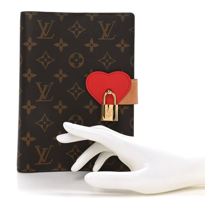 Louis Vuitton Monogram Lockme MM Notebook Cover 2 of 6