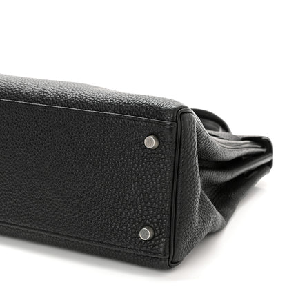 Hermes Togo Kelly Retourne 32 Black 10 of 11