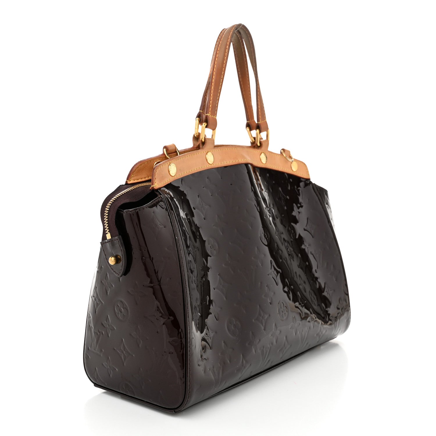 Louis Vuitton Vernis Brea MM Amarante 3 of 10