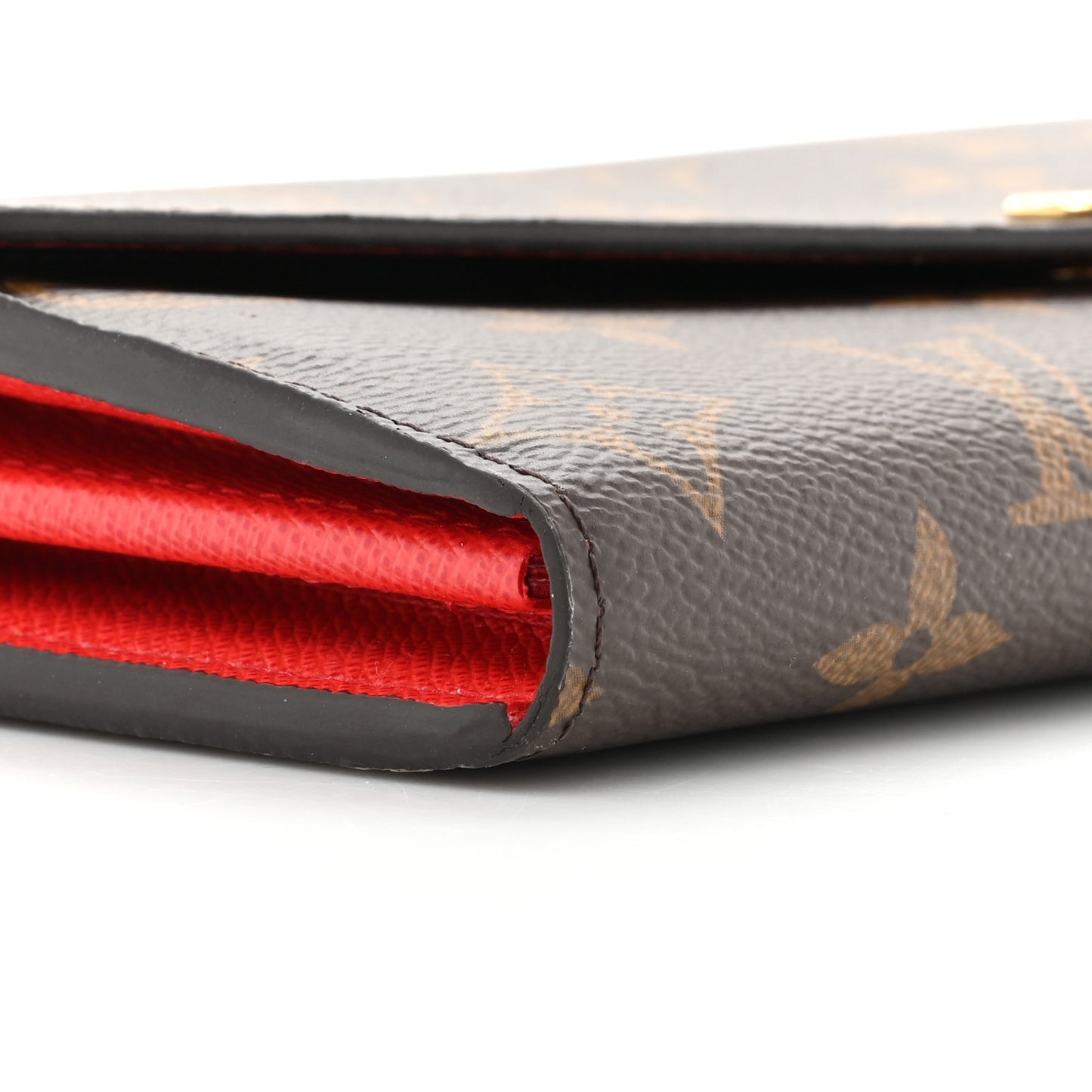 Monogram Sarah Wallet NM Coquelicot