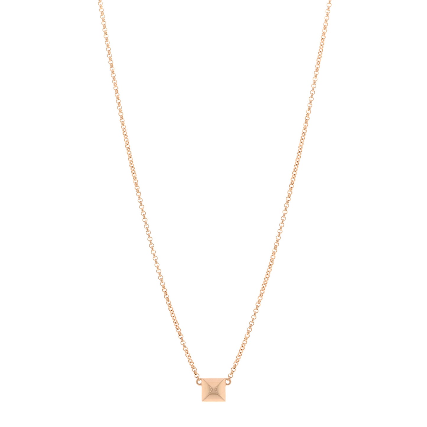 18K Rose Gold Clou d'H Pendant Necklace