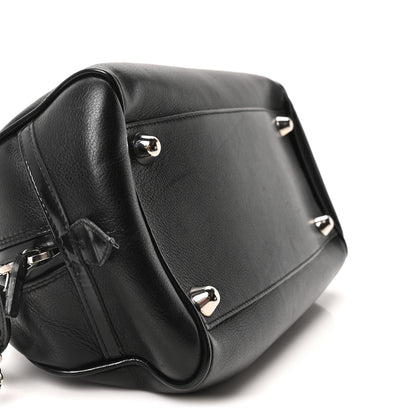 Christian Dior Calfskin Gambler Dice Bowler Black 9 of 10