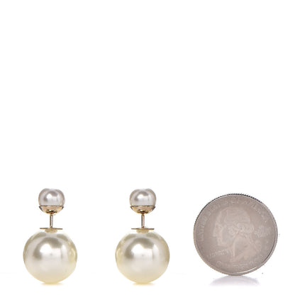 Christian Dior Pearl Mise En Dior Tribal Earrings 2 of 5