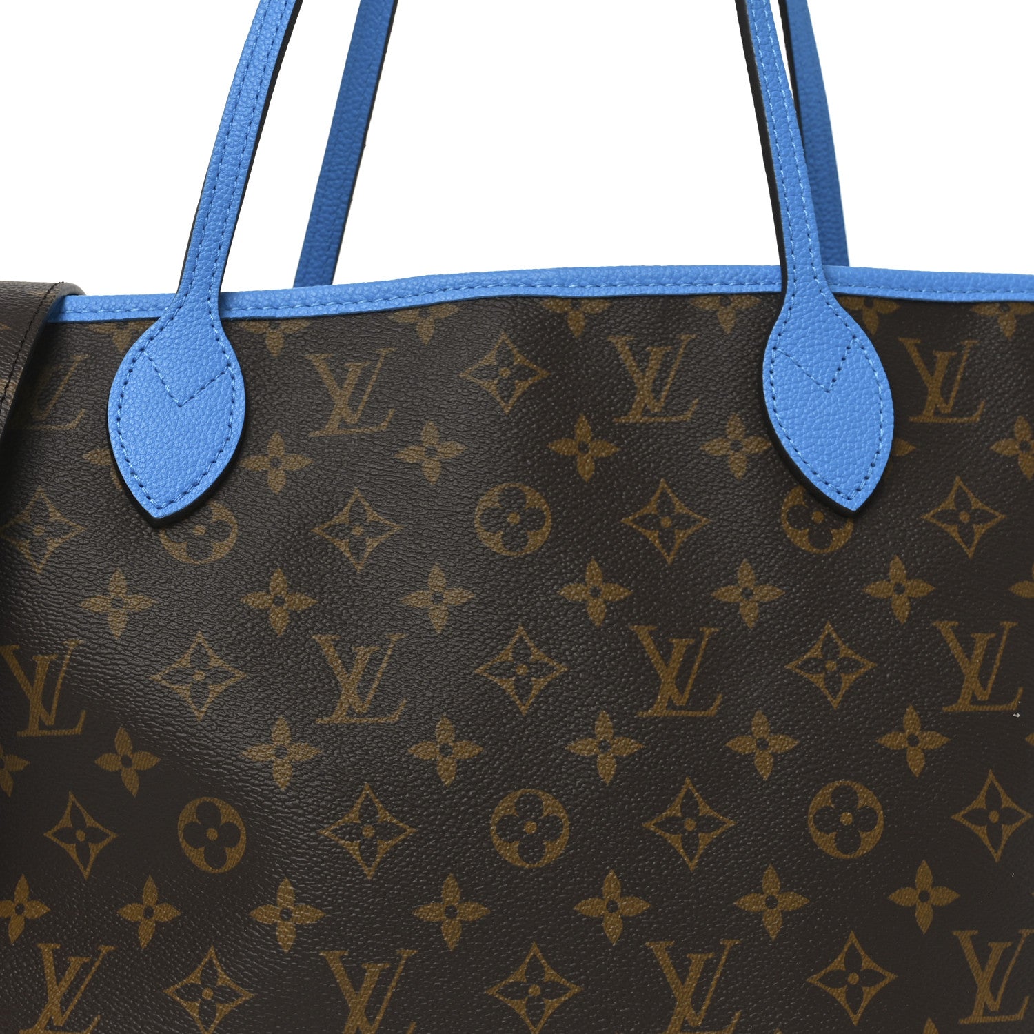 Louis Vuitton Monogram Inside Out Neverfull Bandouliere MM Gaston Blue 7 of 9