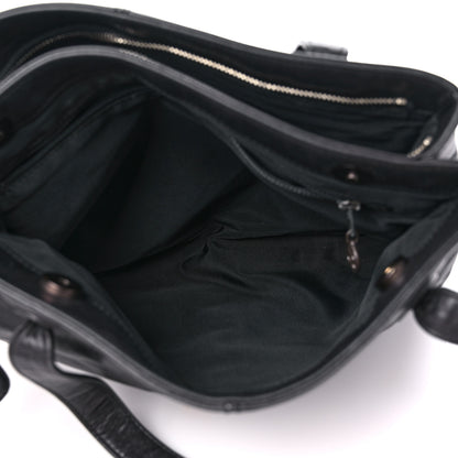 Chanel Calfskin CC Shoulder Bag Black 7 of 15