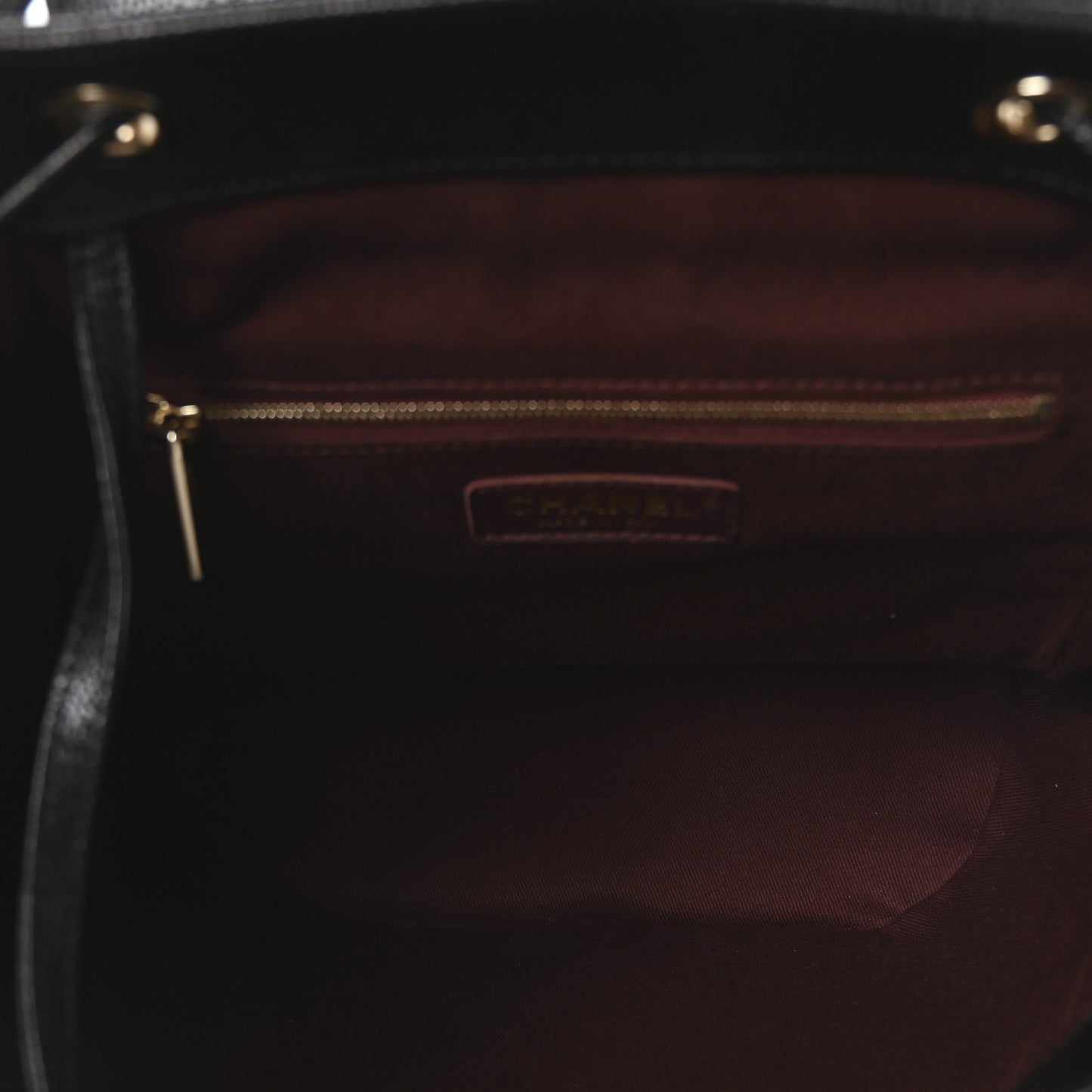 Caviar Quilted Business Affinity Backpack Black