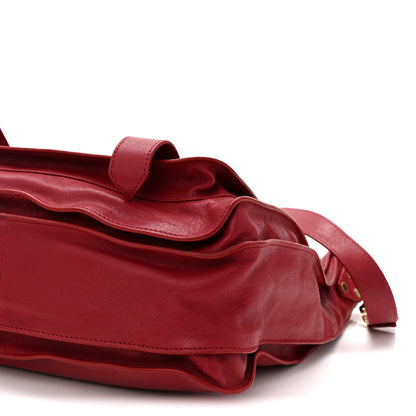 Proenza Schouler Lambskin PS1 Tote Bright Red 10 of 12
