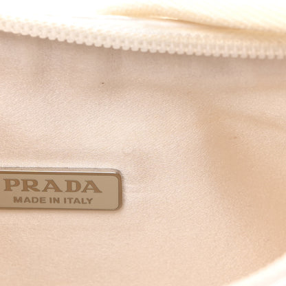 Prada Satin Crystal Mini Re-Edition 2000 Bag White 11 of 11