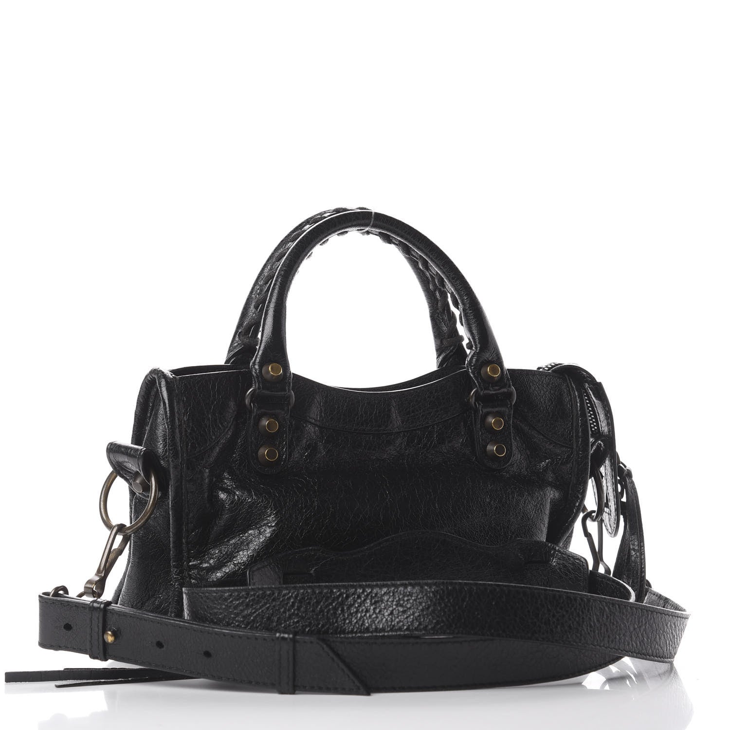 Balenciaga Agneau Classic Hardware Mini City Black 3 of 9