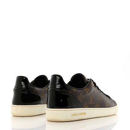 Louis Vuitton Patent Monogram Frontrow Sneakers 39 4 of 10