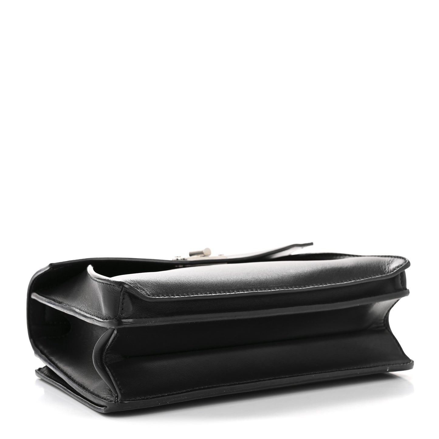 Calfskin Small Hava Top Handle Bag Black Multicolor