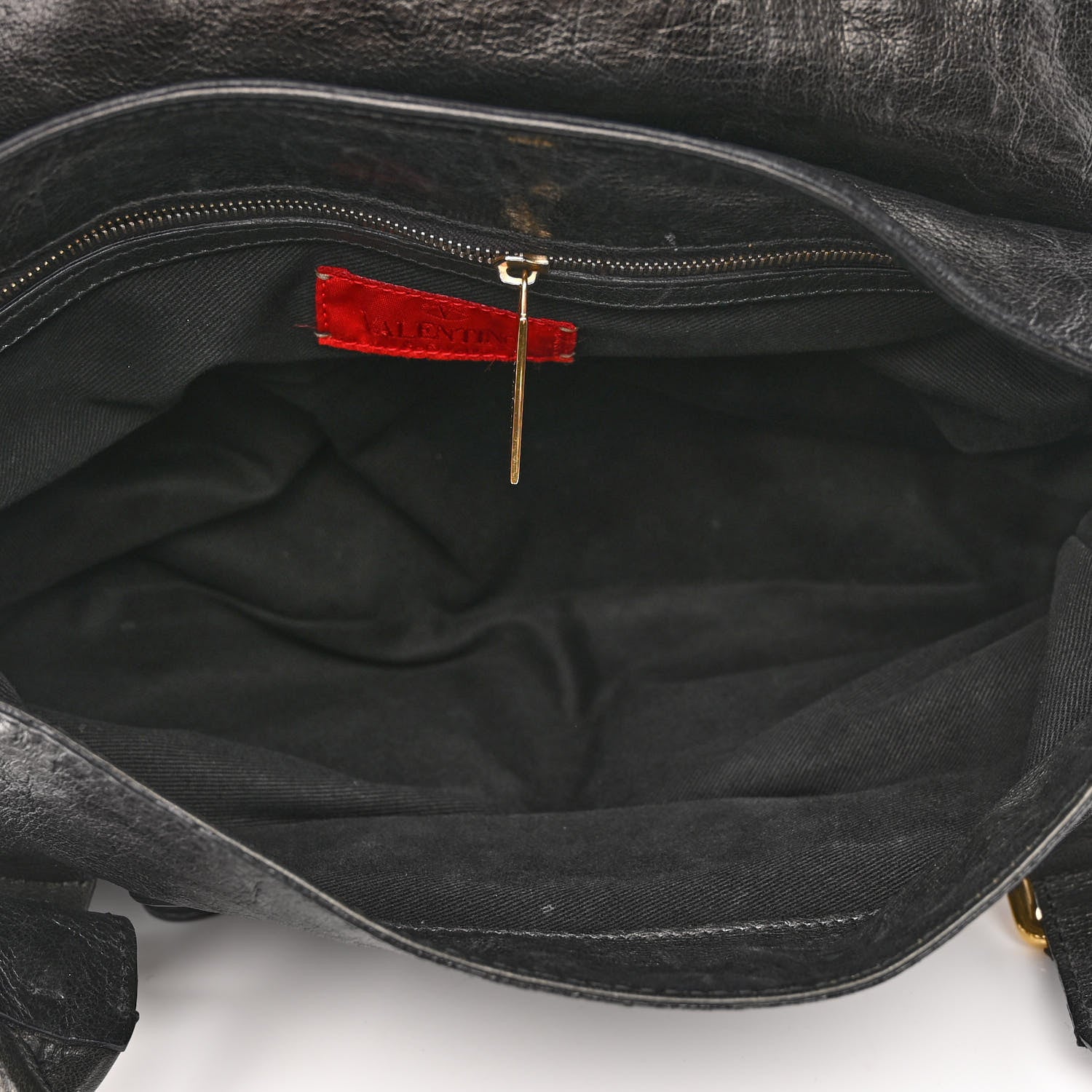 Valentino Garavani Calfskin Large Histoire Black 5 of 11