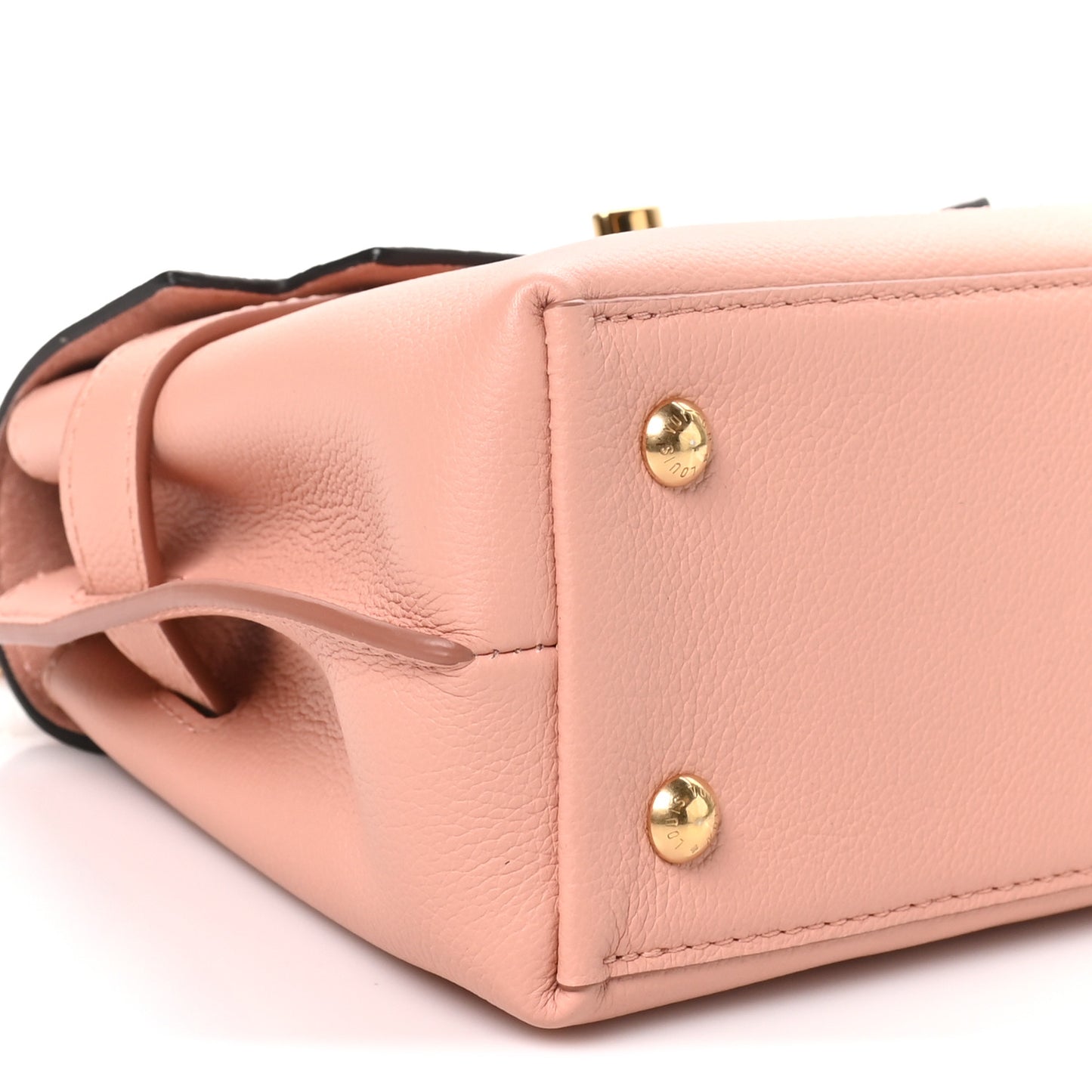 Soft Calfskin Mini Lockme Ever Rose Trianon Quartz
