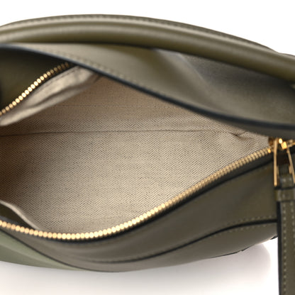 Loewe Grained Calfskin Small Puzzle Bag Autumn Green Light Oat 5 of 9