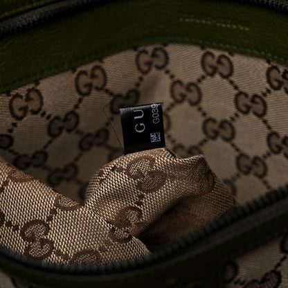 Gucci Calfskin Tonal GG Medium Tote Bag Forrest Green 7 of 14