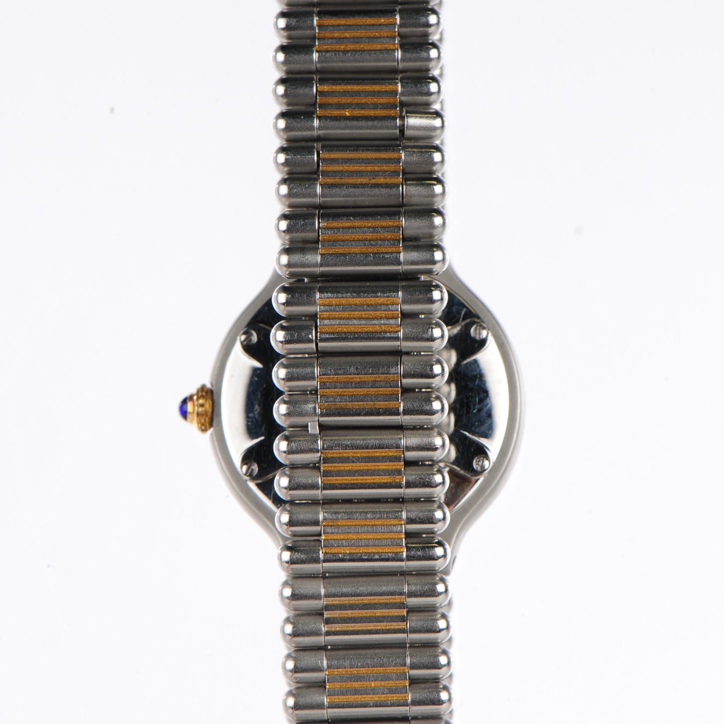 Stainless Steel 18K Yellow Gold 28mm Must De 21 Quartz Watch