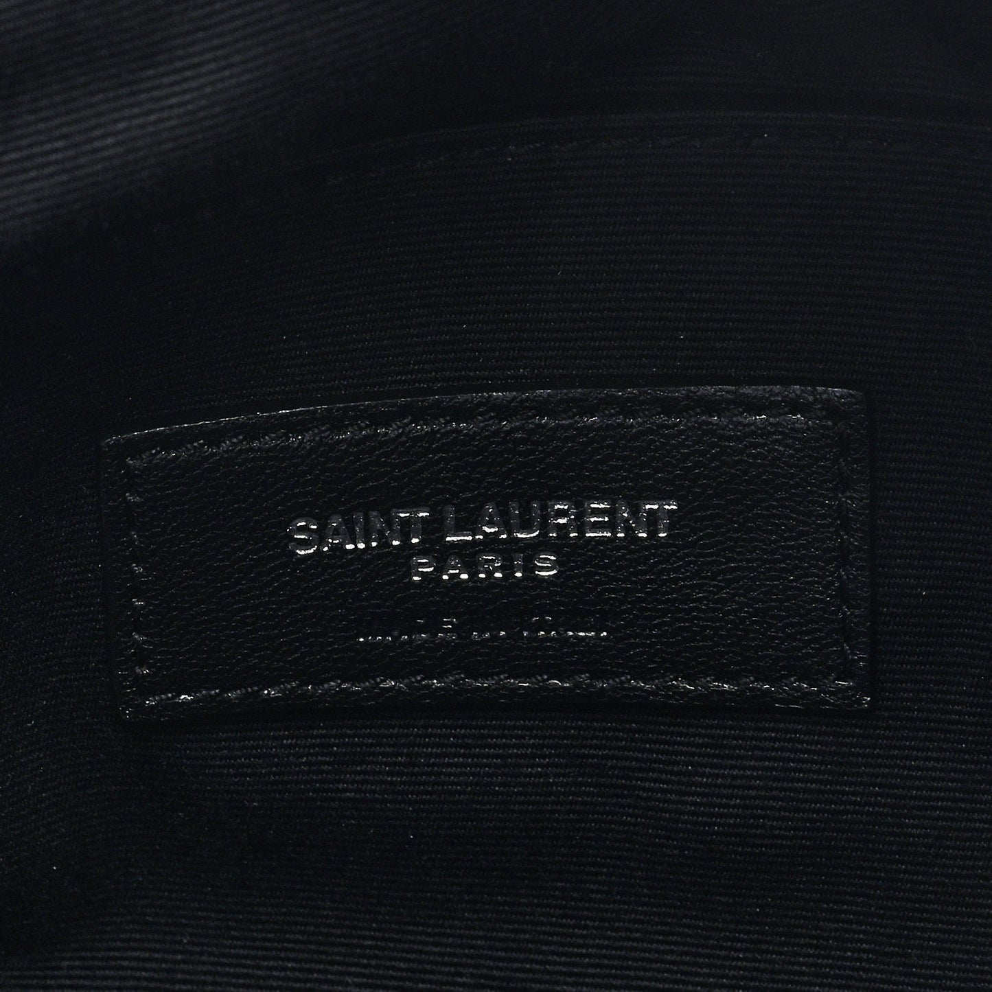 Calfskin Monogram Belt Bag Black