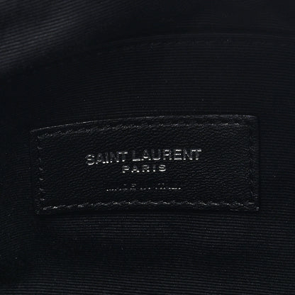 Saint Laurent Calfskin Monogram Belt Bag Black 6 of 8