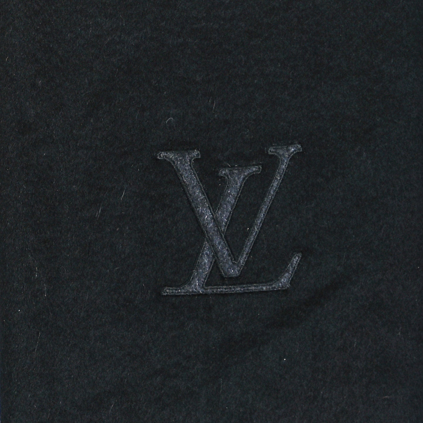Cashmere Logo Scarf Black