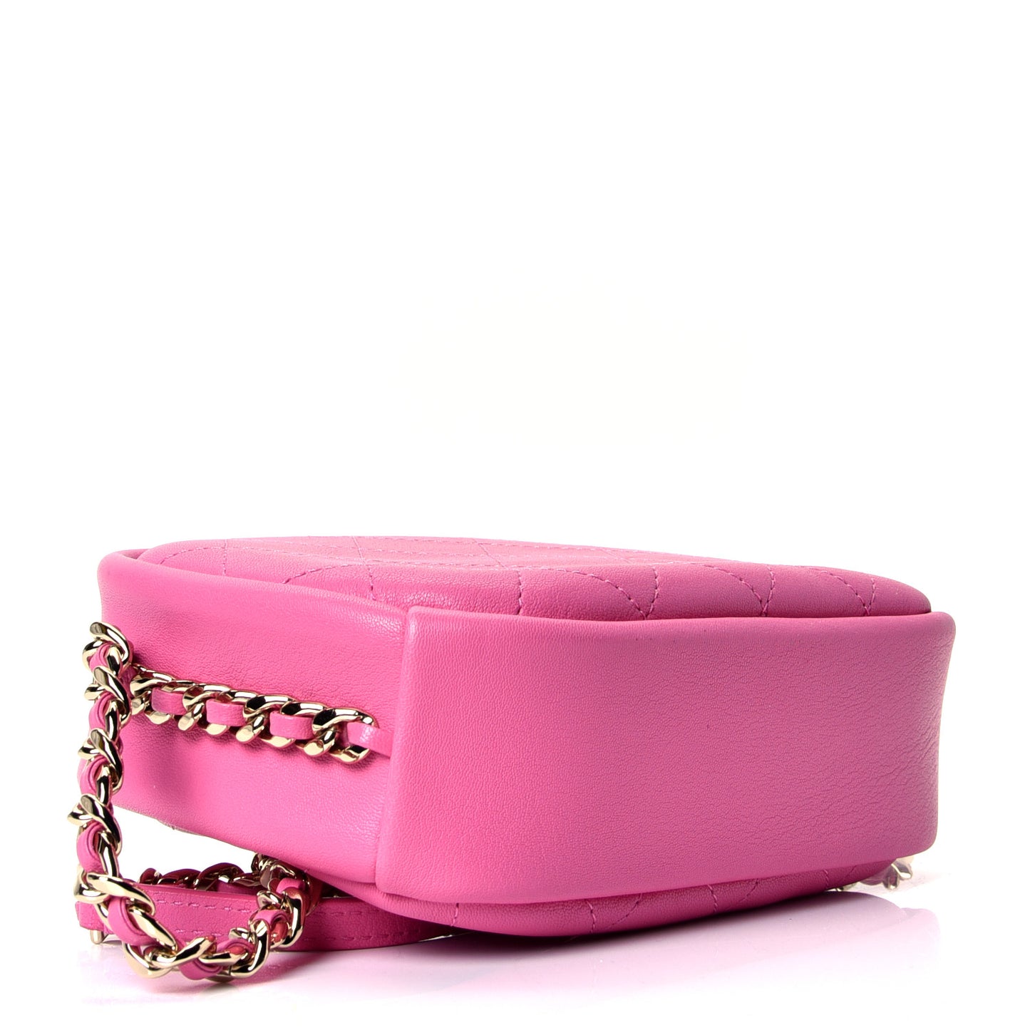 Goatskin Small Casual Trip Camera Case Pink