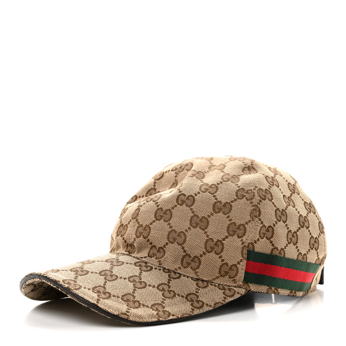 Gucci Monogram Web Baseball Hat L Beige Cocoa 1 of 9