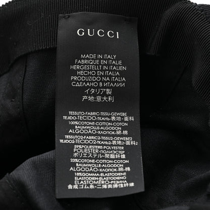 Gucci Gabardine Gucci Headband Baseball Hat L Black 9 of 11