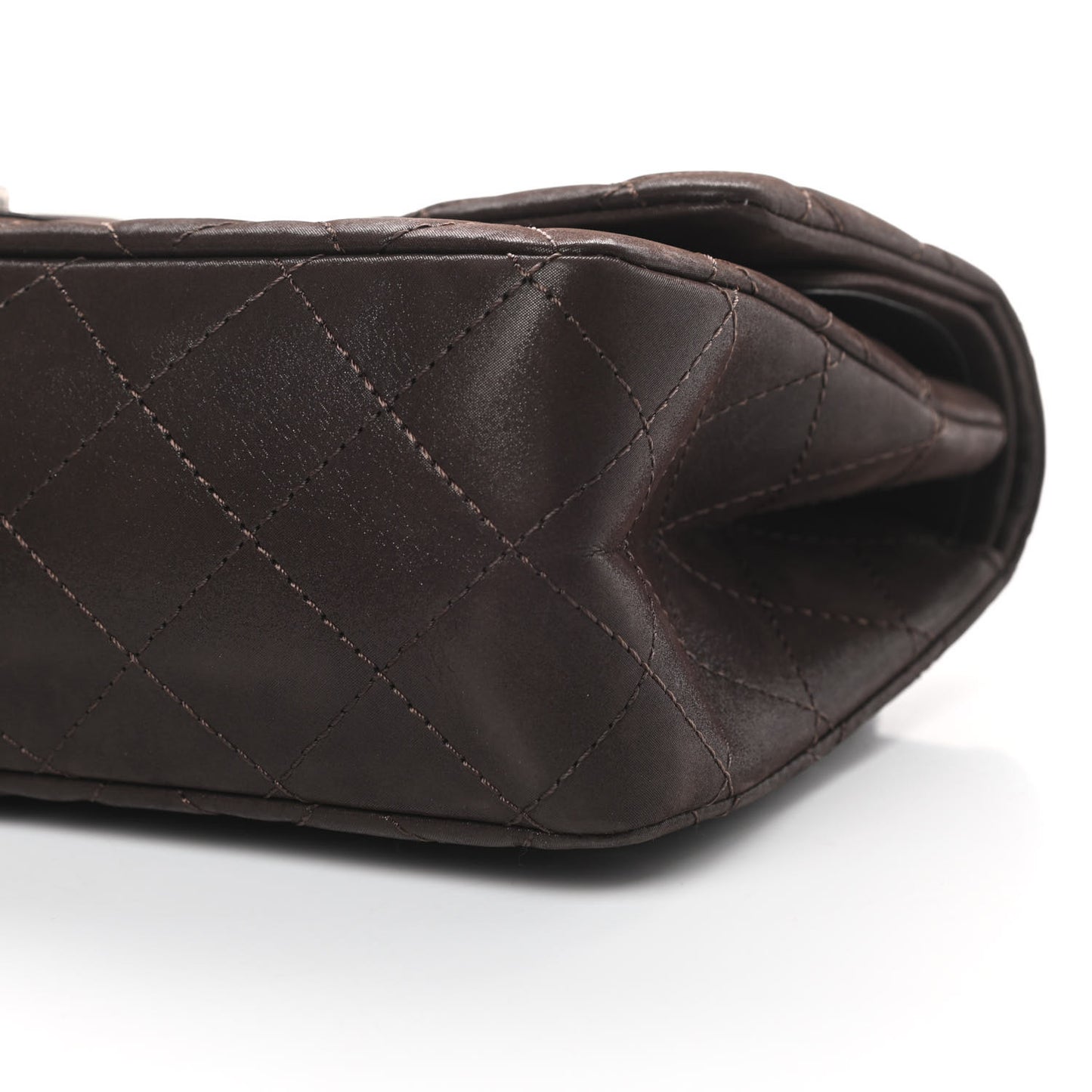 Iridescent Calfskin Quilted 2.55 Reissue 227 Flap Brown
