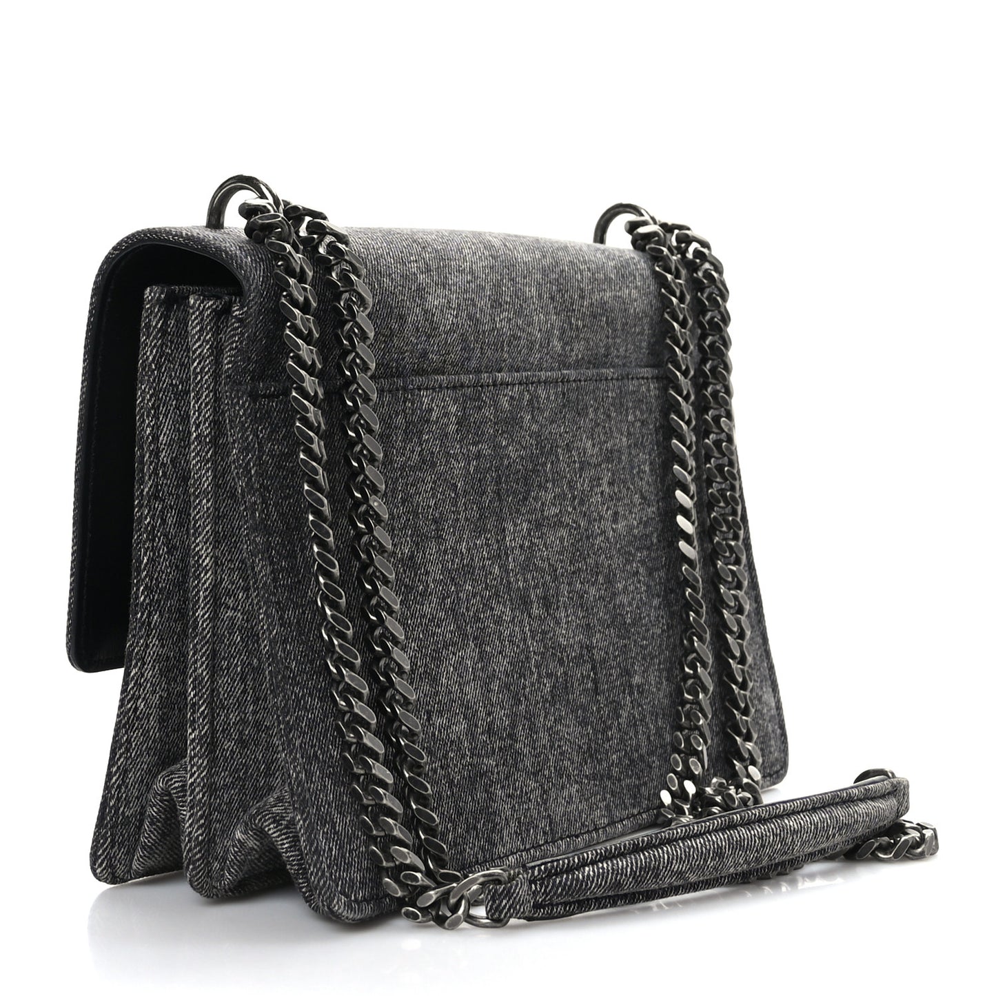Denim Medium Monogram Sunset Black