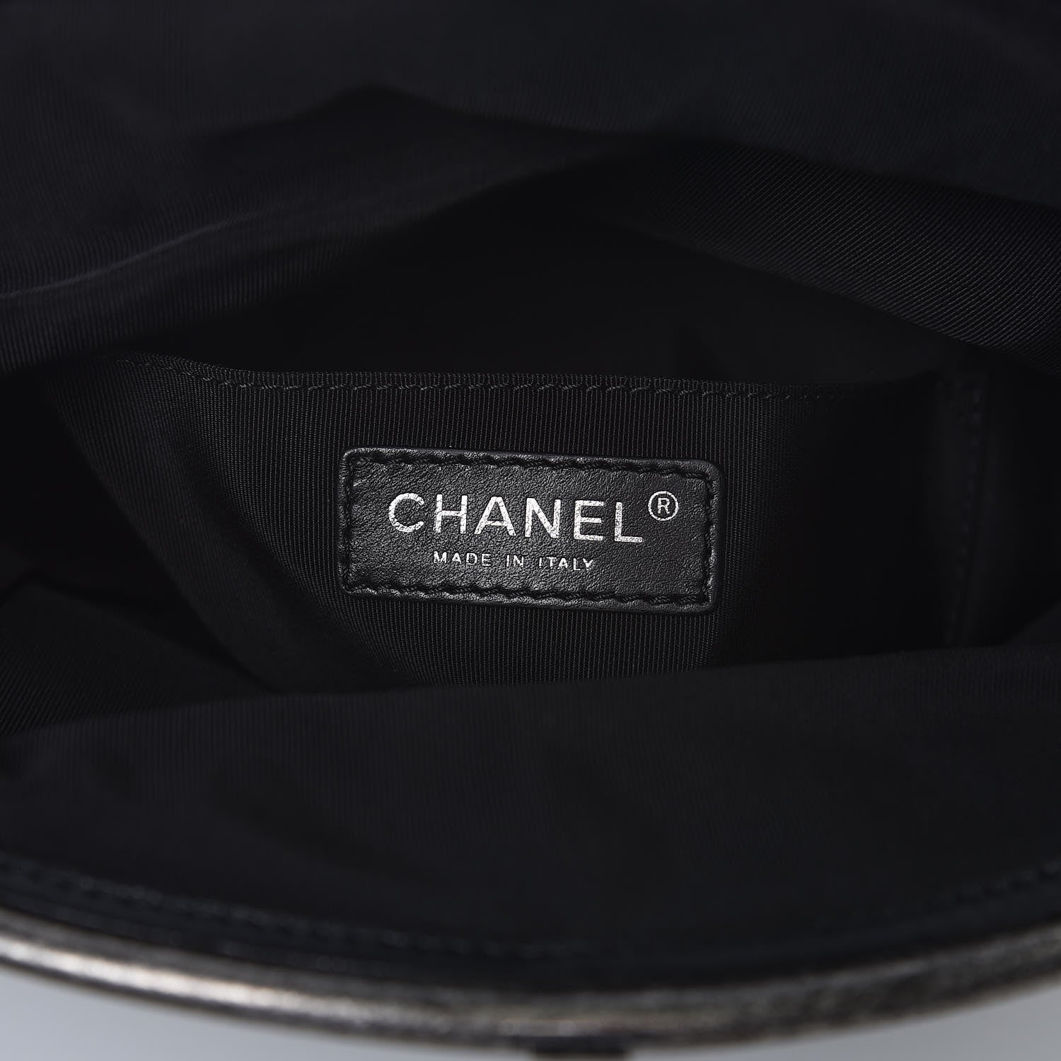 Chanel Lambskin Quilted Frame Clasp Flap Clutch Black 7 of 8