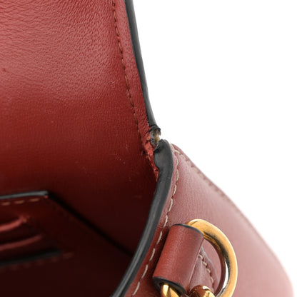 Mulberry Calfskin Darley Satchel Rust 13 of 15