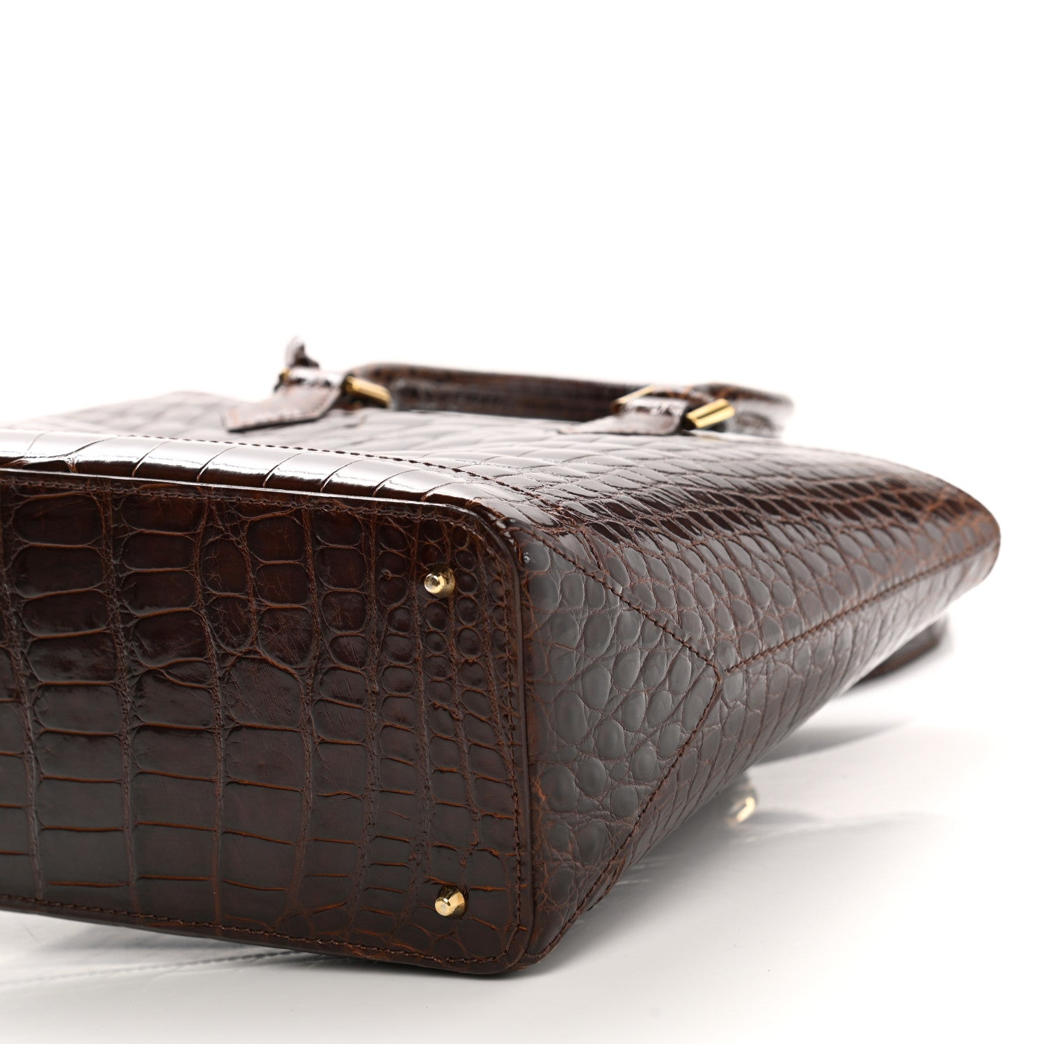 Louis Vuitton Alligator Lancelot Brown 10 of 10