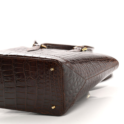 Louis Vuitton Alligator Lancelot Brown 10 of 10