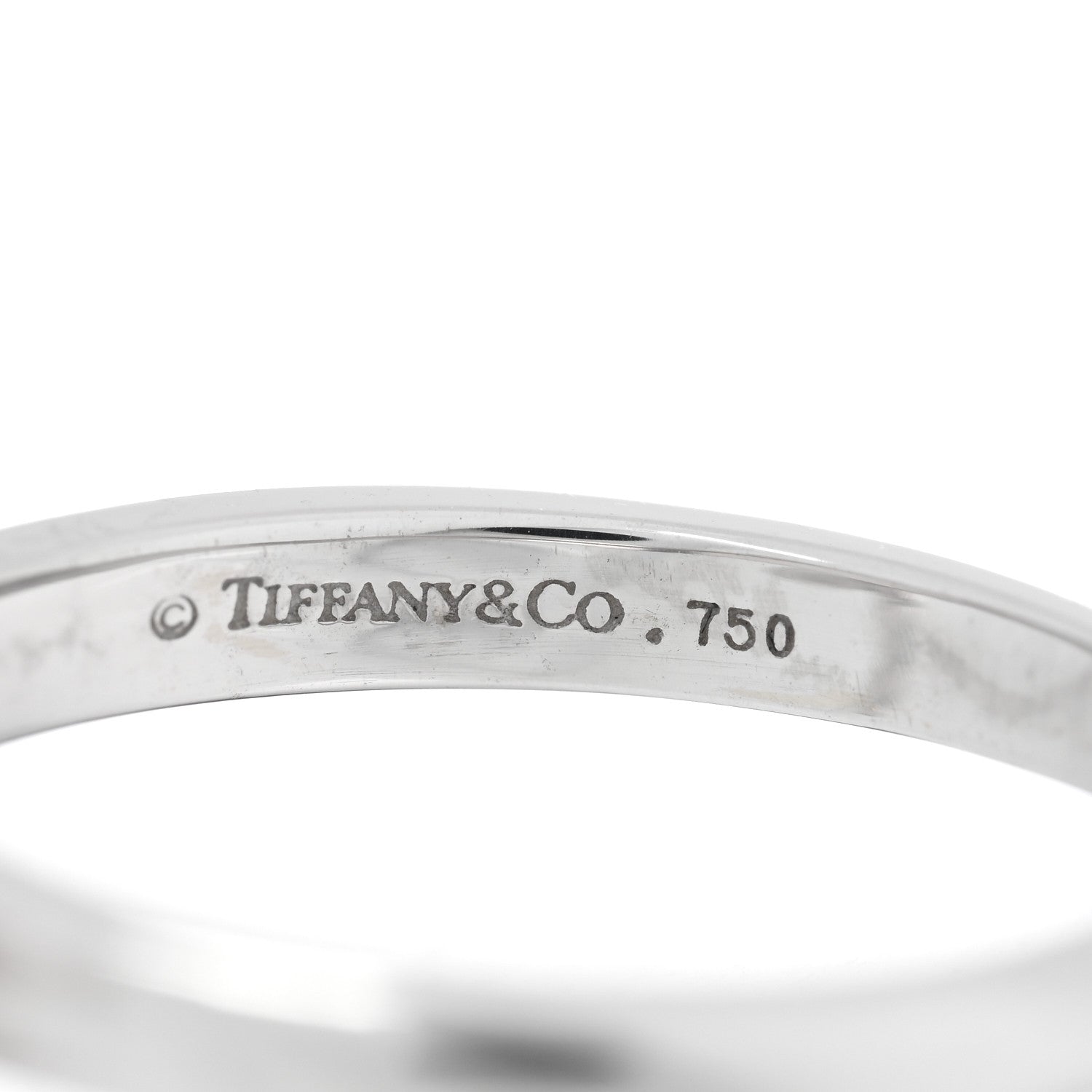 Tiffany 18K White Gold Diamond Dragonfly Ring 54 6.75 4 of 5