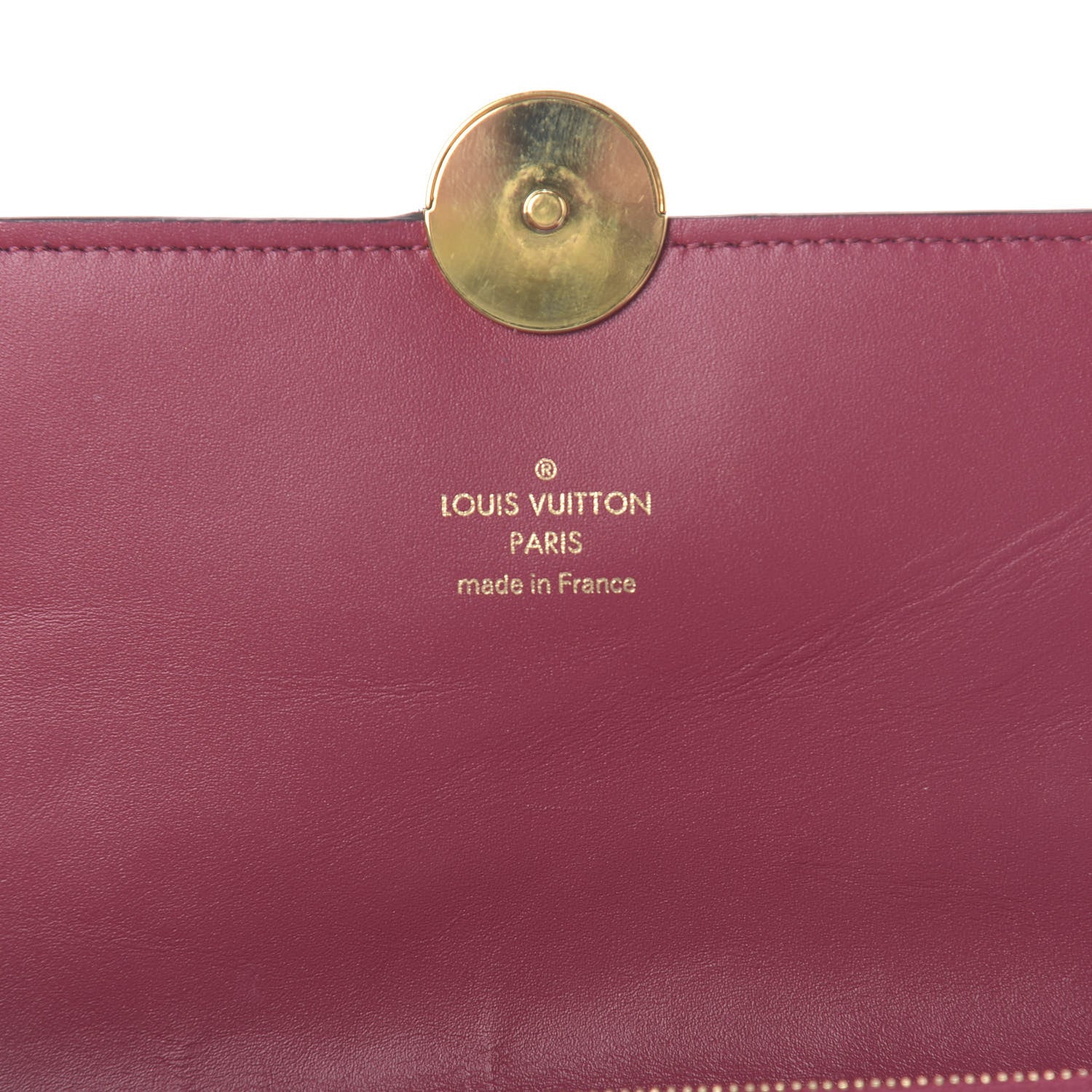 Louis Vuitton Monogram Flore Chain Wallet Fuchsia 6 of 9