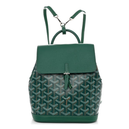 Goyard Goyardine Calfskin Mini Alpin Backpack Green 1 of 9