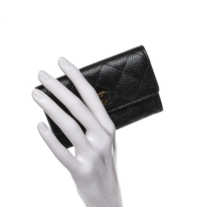 Chanel Caviar Quilted Card Holder Black 2 of 8