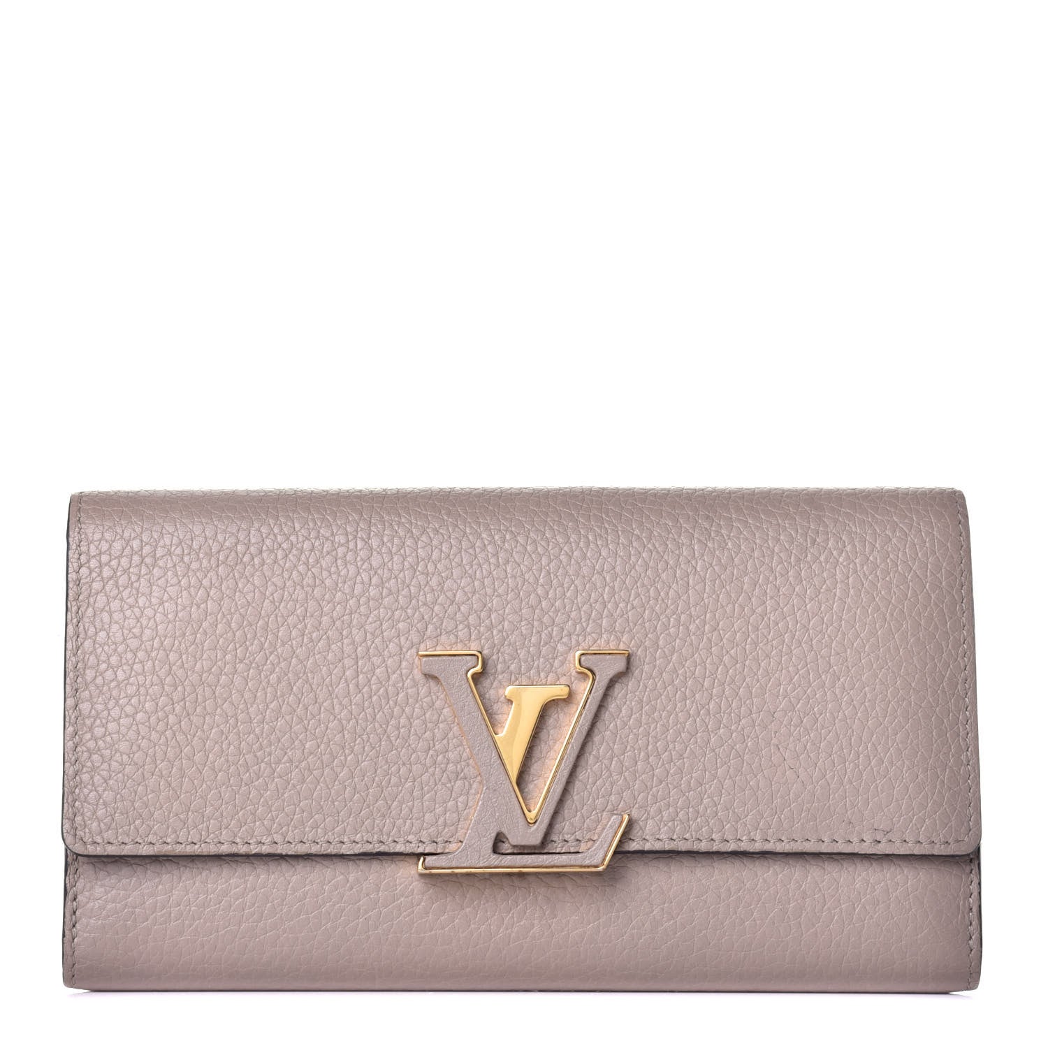 Louis Vuitton Taurillon Capucines Wallet Galet 1 of 8