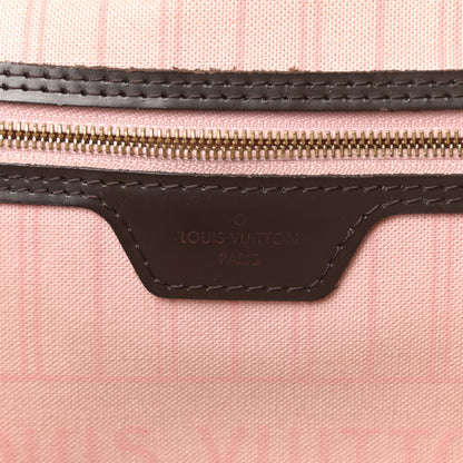 Louis Vuitton Damier Ebene Neo Neverfull MM Rose Ballerine 6 of 16