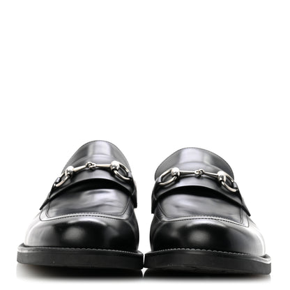 Gucci Davis Bull Mens Horsebit Loafers 10 Black 3 of 10