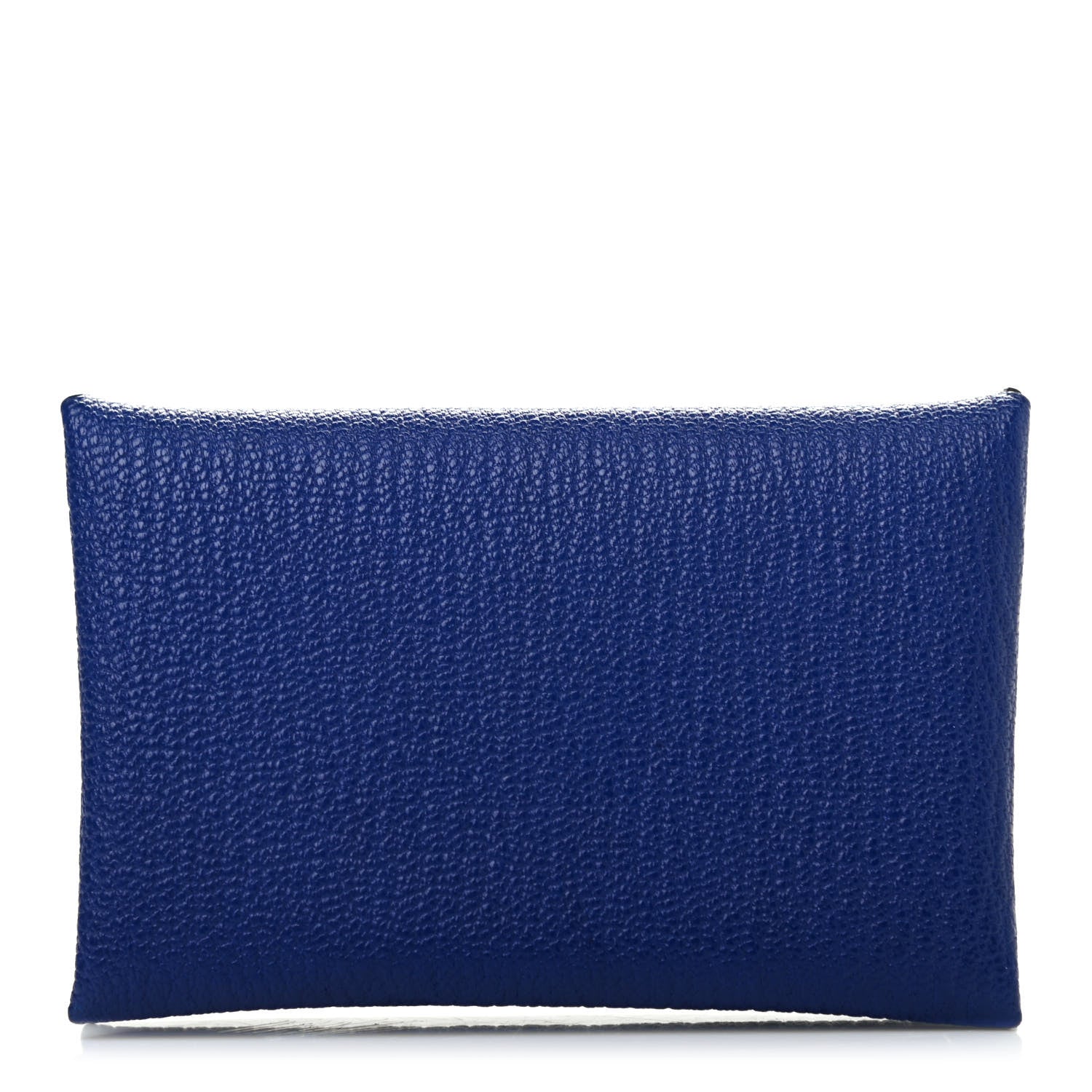 Hermes Chevre Mysore Calvi Card Case Bleu Electrique 1 of 7