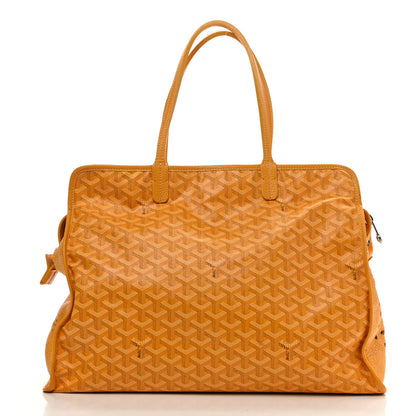 Goyard Goyardine Sac Hardy Pet Carrier PM Yellow 2 of 14