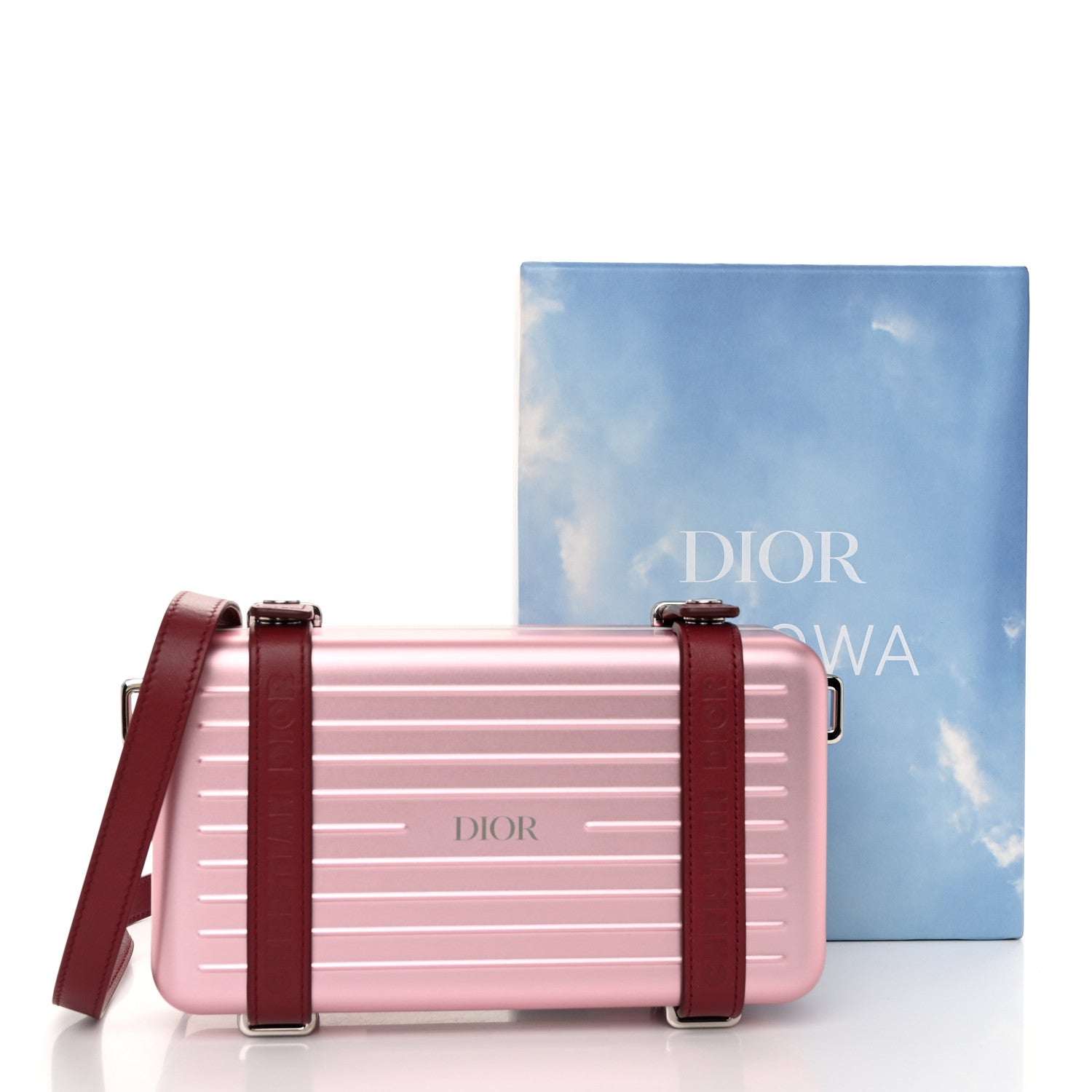 Christian Dior X RIMOWA Aluminum Personal Clutch On Strap Rose 11 of 11