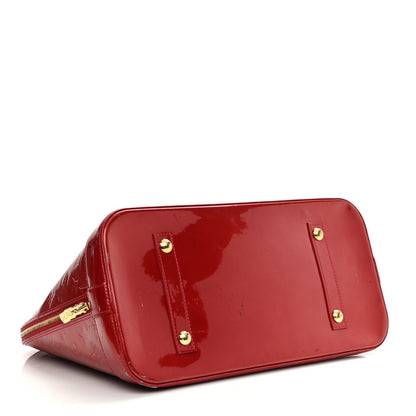 Louis Vuitton Vernis Alma MM Pomme D'Amour 3 of 15